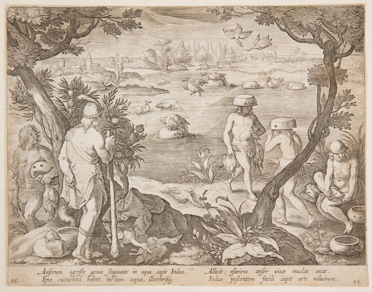 Libafogás alkotó: after Jan van der Straet, called Stradanus
