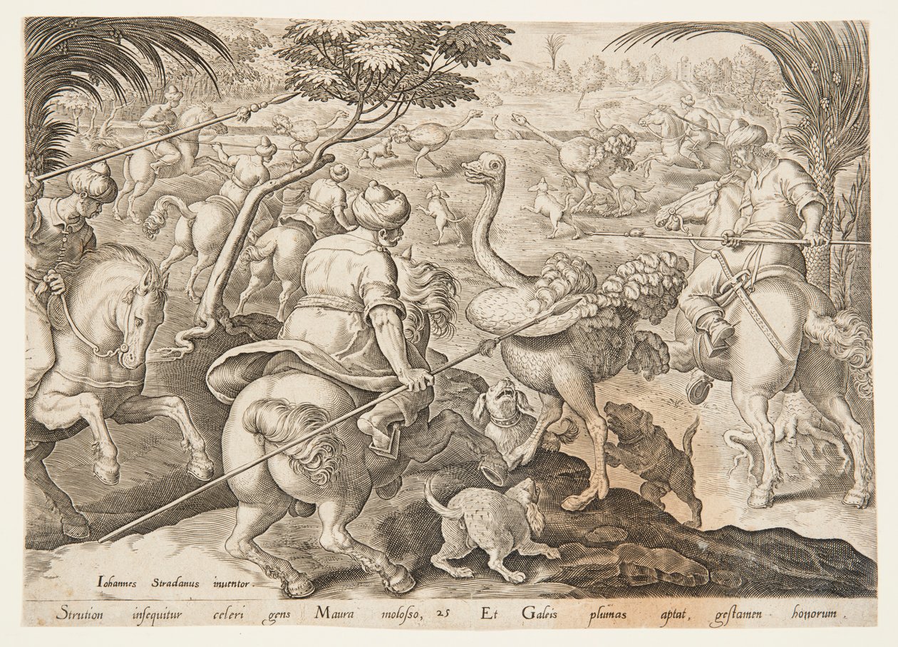 A struccvadászat alkotó: after Jan van der Straet, called Stradanus