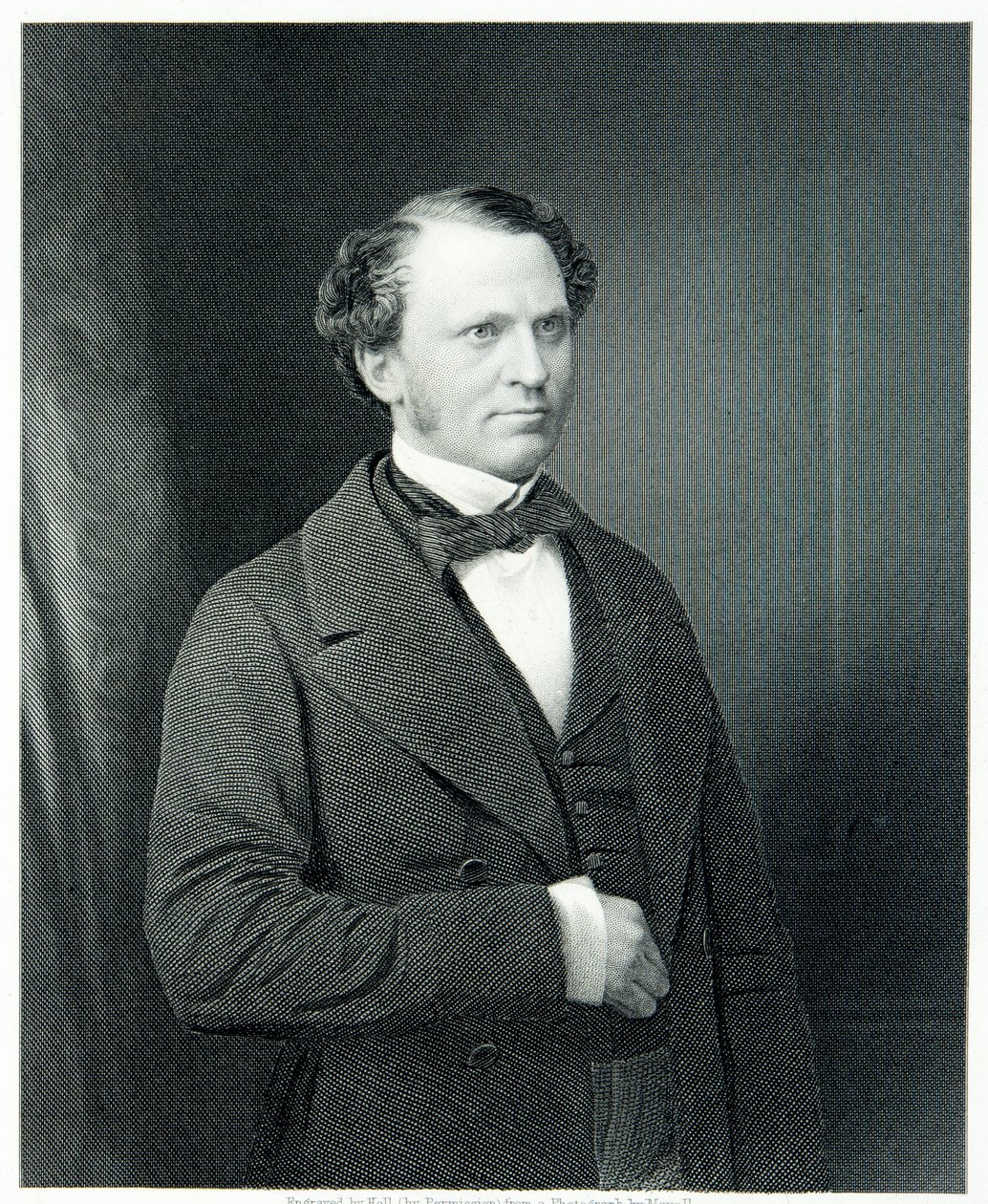 A helyes Edward Henry Stanley, Derby grófja alkotó: John Jabez Edwin Paisley Mayall