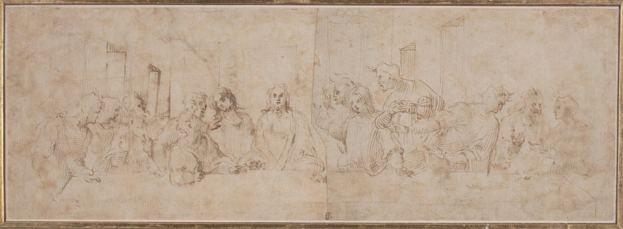 Az utolsó vacsora alkotó: after Leonardo da Vinci Vincenzo Tamagni