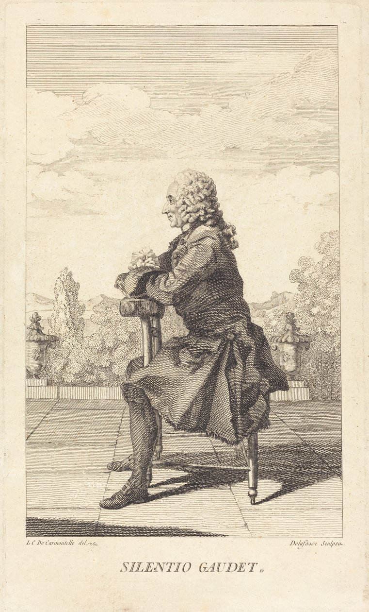 Jean-Baptiste-Francois Durey de Meinières alkotó: after Louis de Carrogis Jean Baptiste Delafosse called Carmontelle