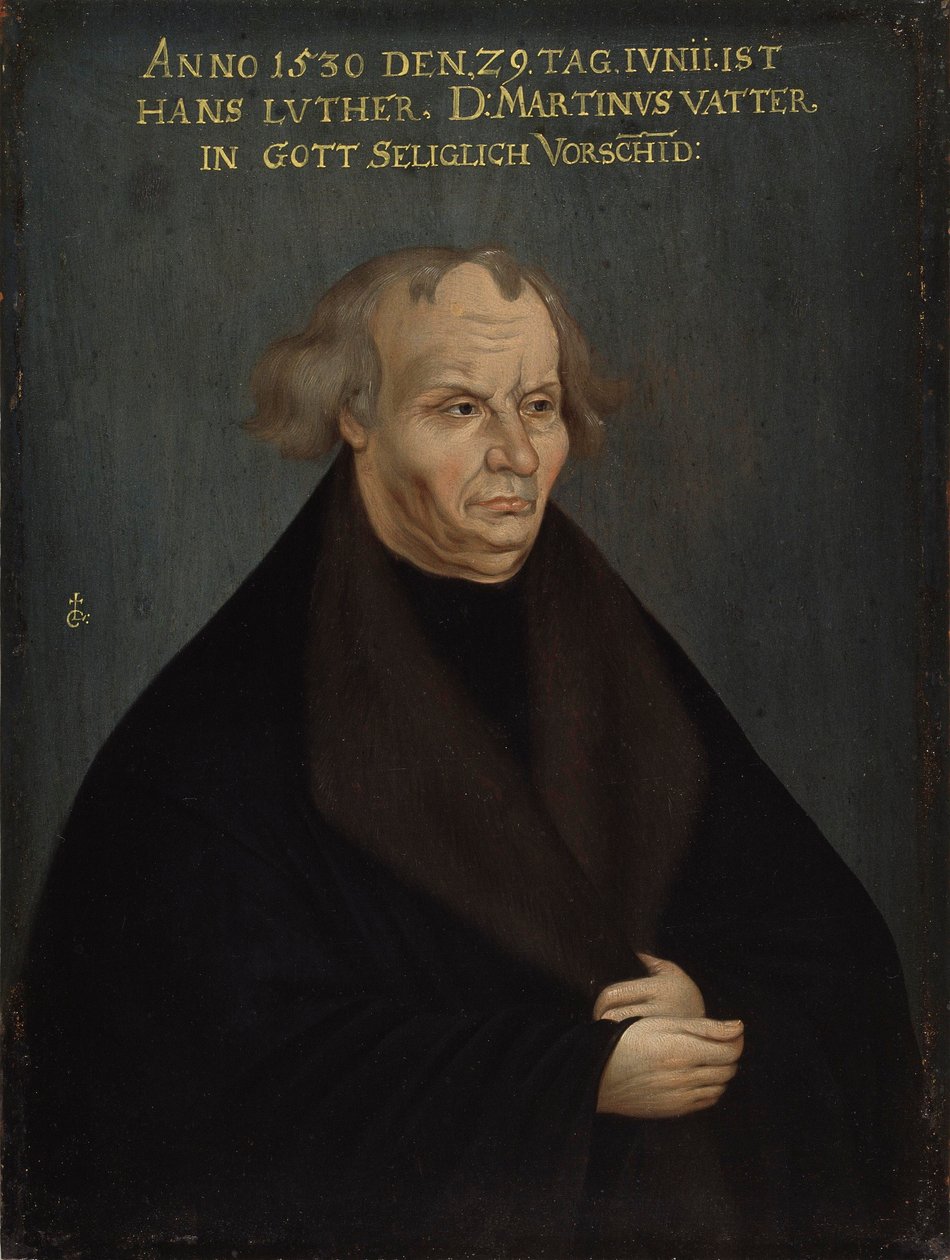 Hans Luther portréja, 1700 körül alkotó: after Lucas Cranach the Elder