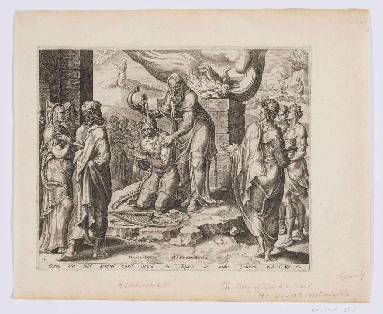Sámuel Dávid felkenése alkotó: after Maarten van Heemskerck