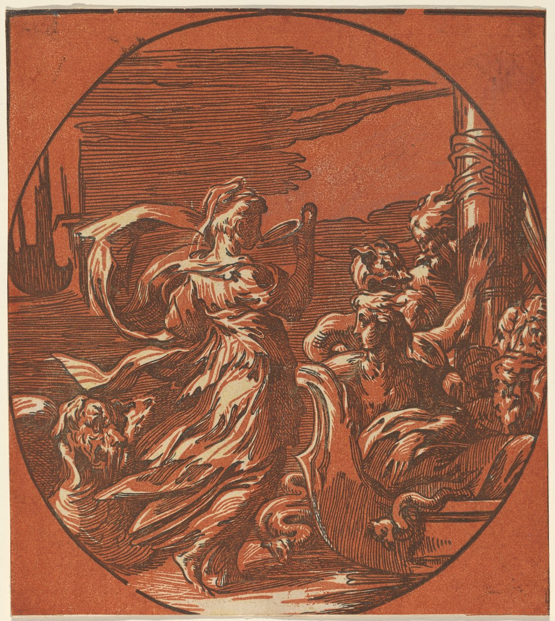 Circe alkotó: after Parmigianino