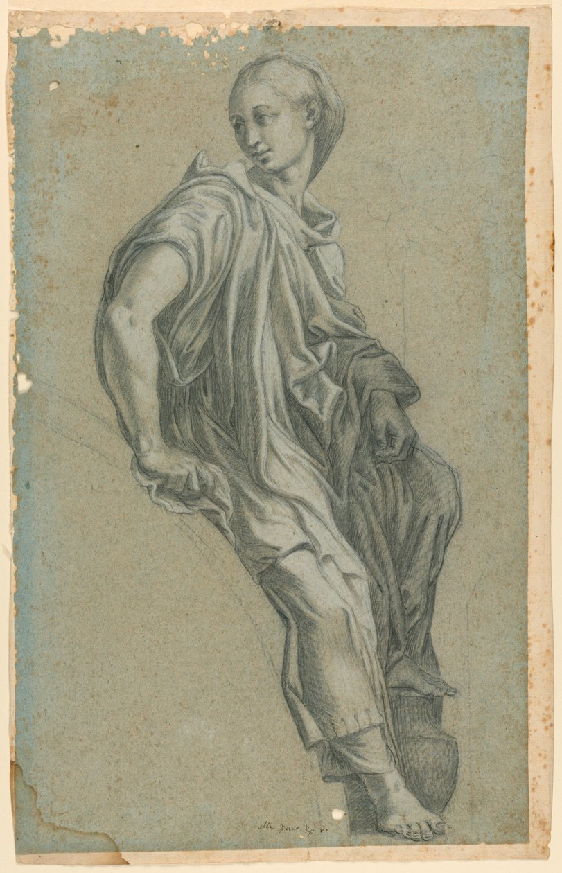 A phrygian Sybil Raphael freskójáról a St. Maria della Pace-ben alkotó: after Raphael