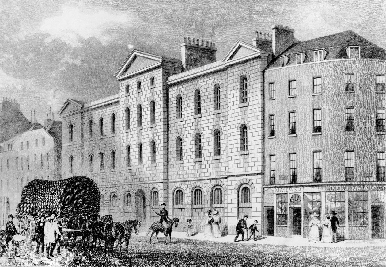 Giltspur Street Count, 1831 alkotó: Thomas Hosmer after Shepherd