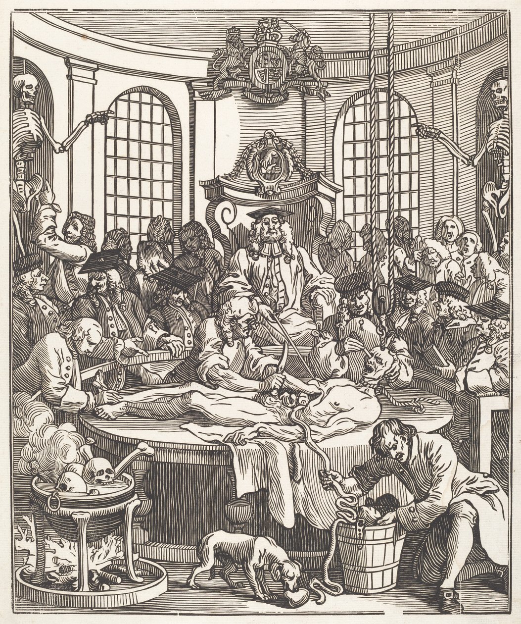A kegyetlenség jutalma alkotó: after William Hogarth John Bell