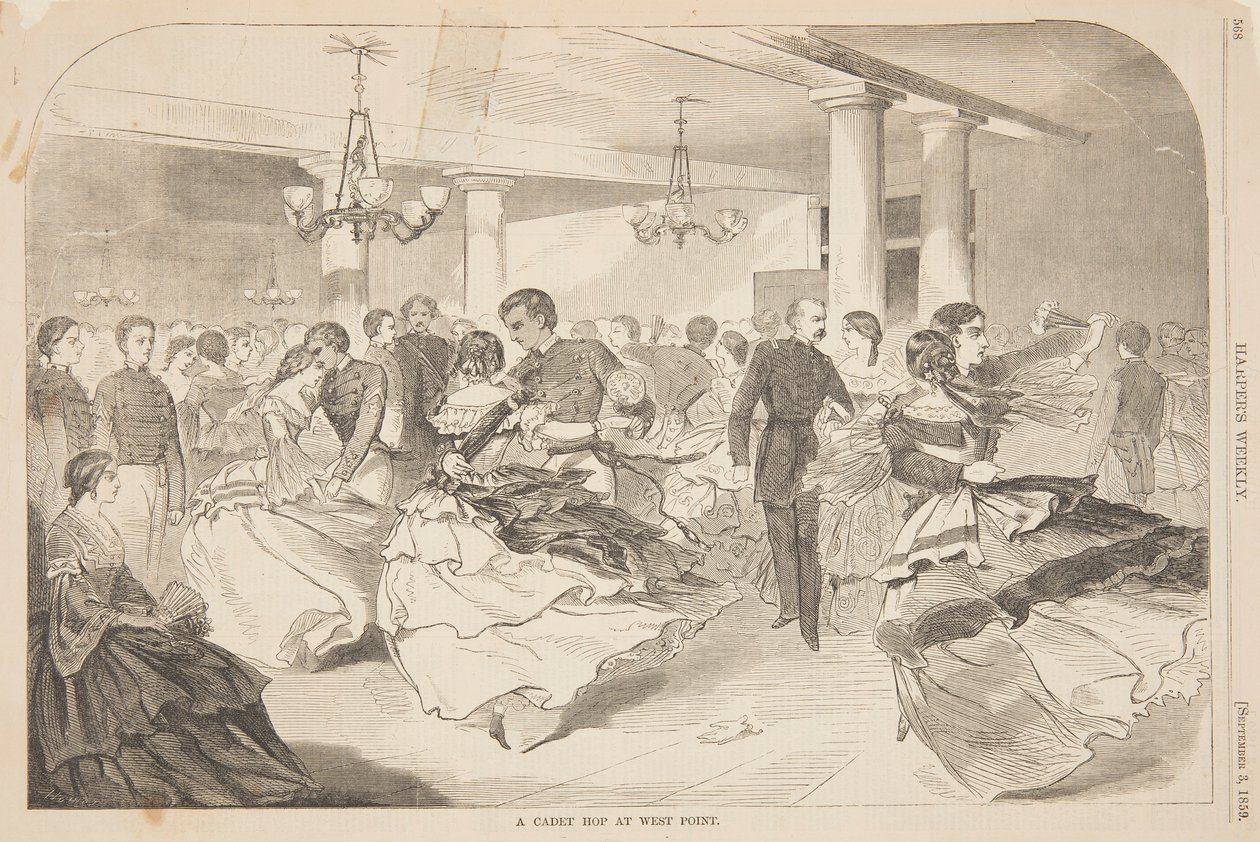 Egy kadétugrás a West Pointban alkotó: after Winslow Homer