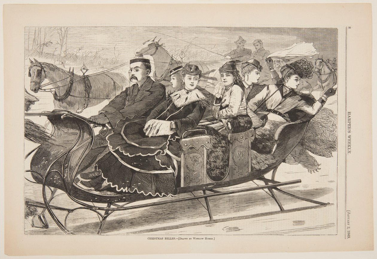 Karácsonyi Belles alkotó: after Winslow Homer