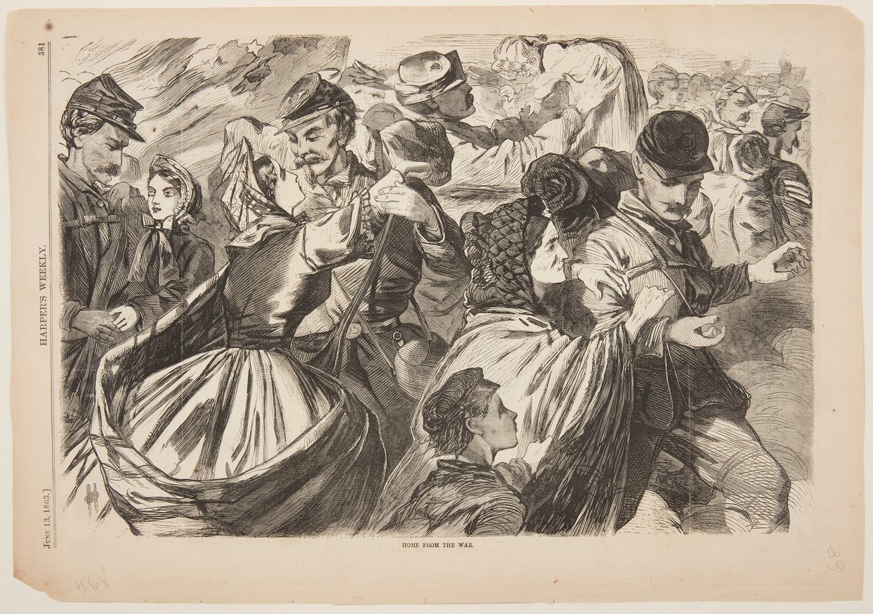 Haza a háborúból alkotó: after Winslow Homer