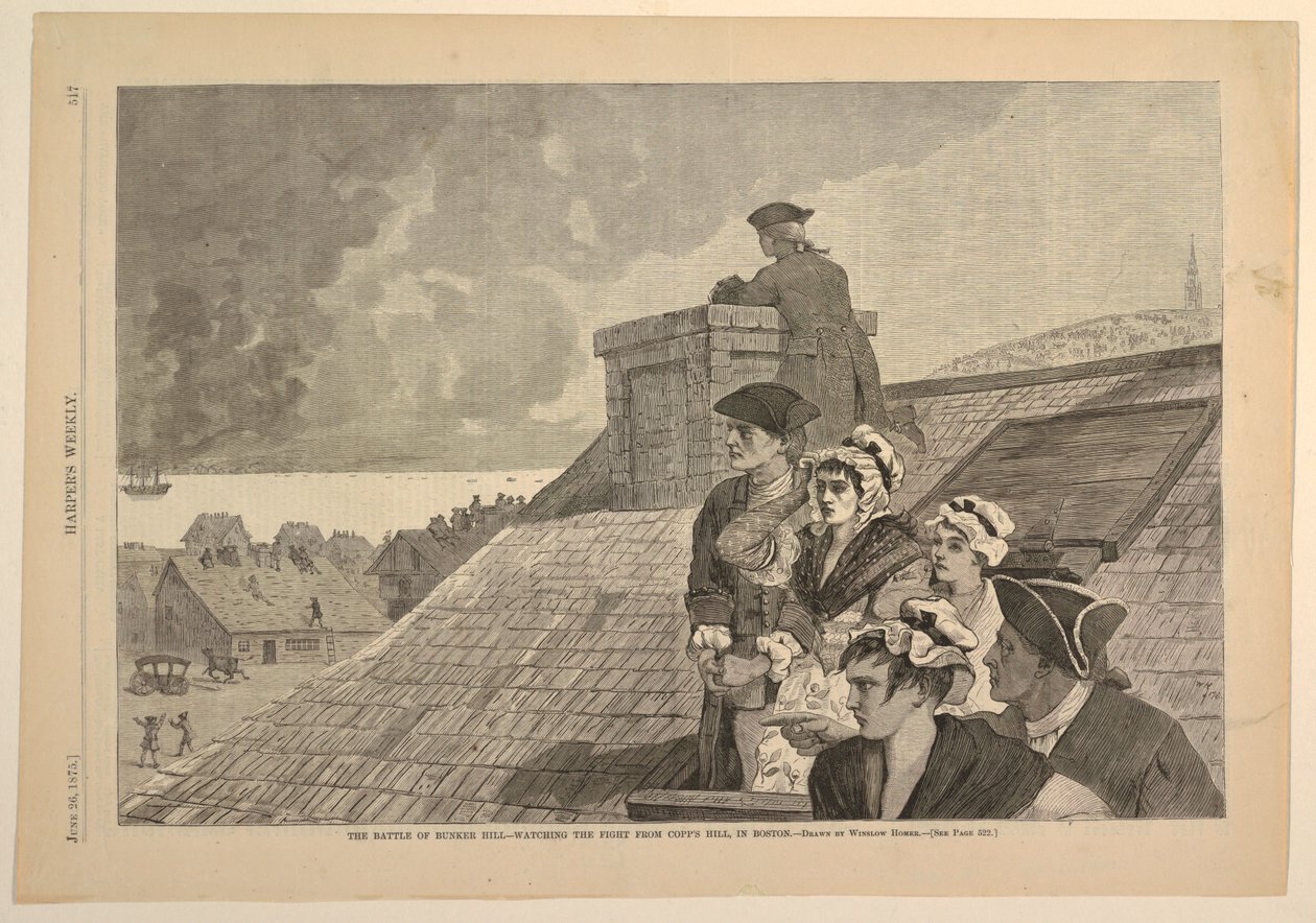A Bunker Hill-i csata – A harc megtekintése a Copp
