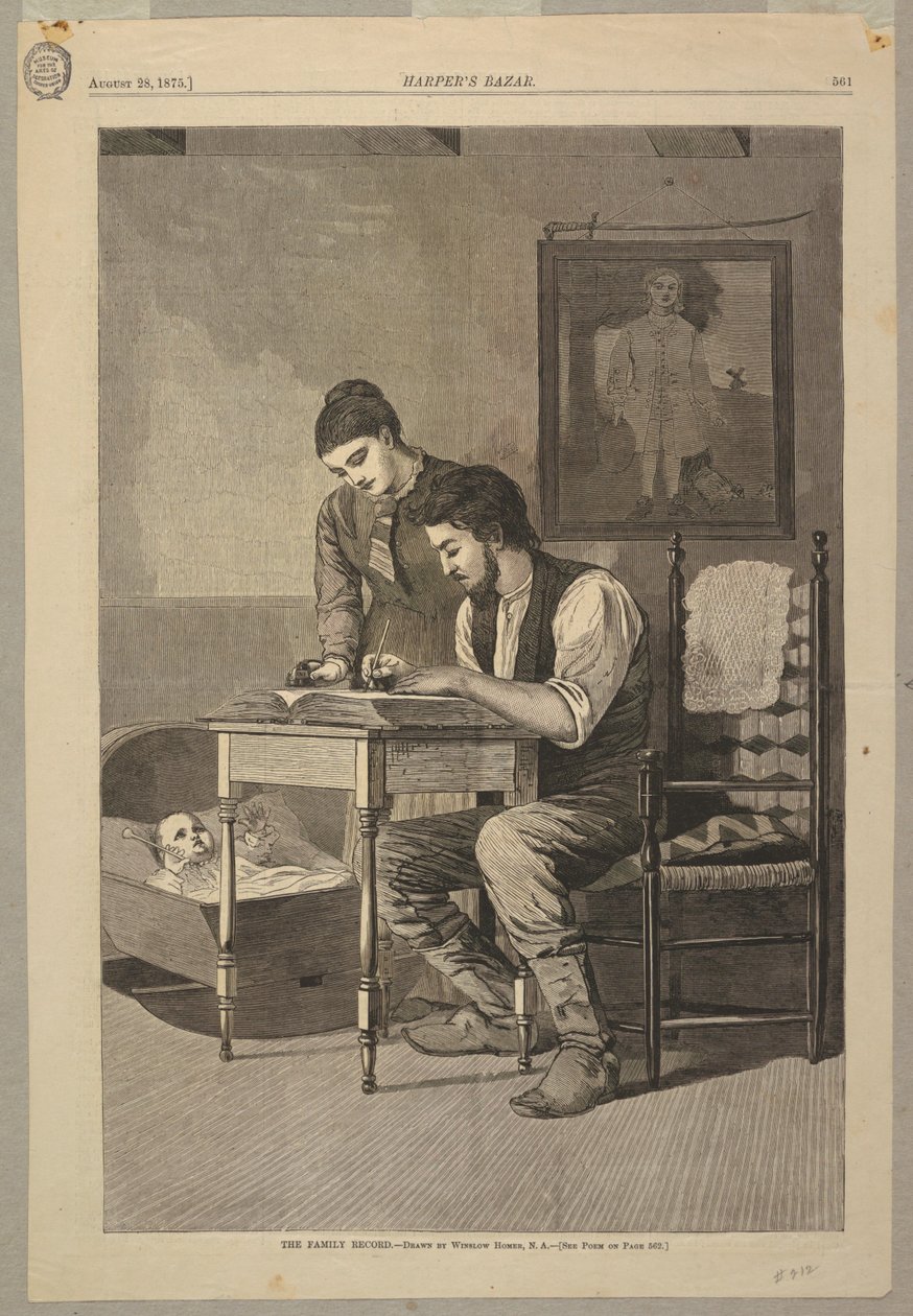 A családi rekord alkotó: after Winslow Homer