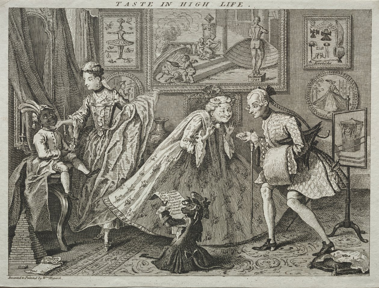 Kóstolja meg a High Life-ban alkotó: after a design by William Hogarth