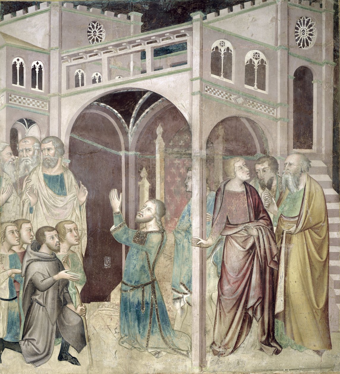 Jób Istennek hála, 1356-67 alkotó: also Manfredi de Battilori Bartolo di Fredi