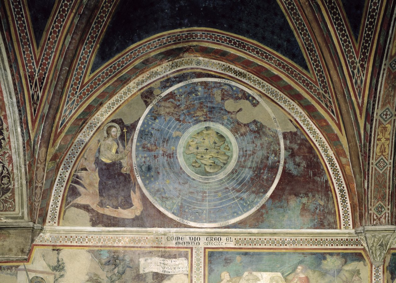 A világ teremtése, 1356-67 alkotó: also Manfredi de Battilori Bartolo di Fredi