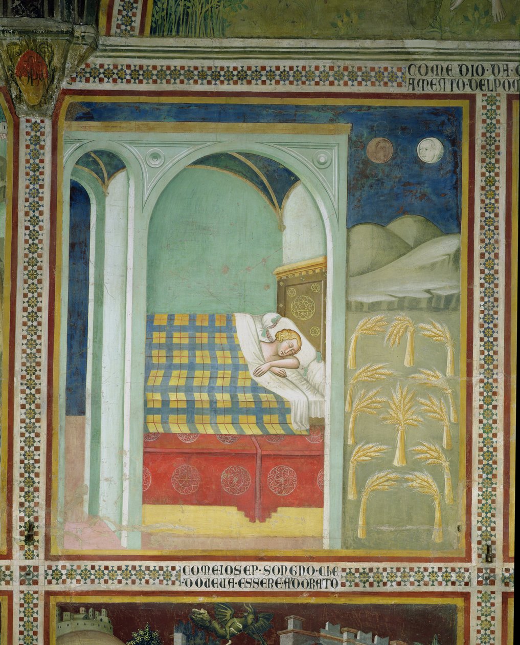 József álma, 1356-67 alkotó: also Manfredi de Battilori Bartolo di Fredi
