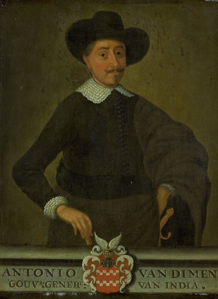 Antonio van Diemen, Holland Kelet-India főkormányzójának portréja alkotó: anonymous (copy after)
