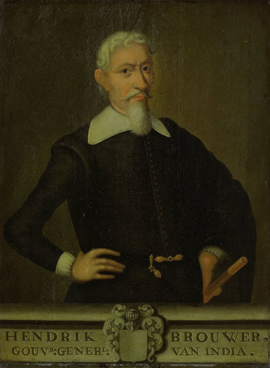 Hendrik Brouwer, Holland Kelet-India főkormányzójának portréja alkotó: anonymous (copy after)