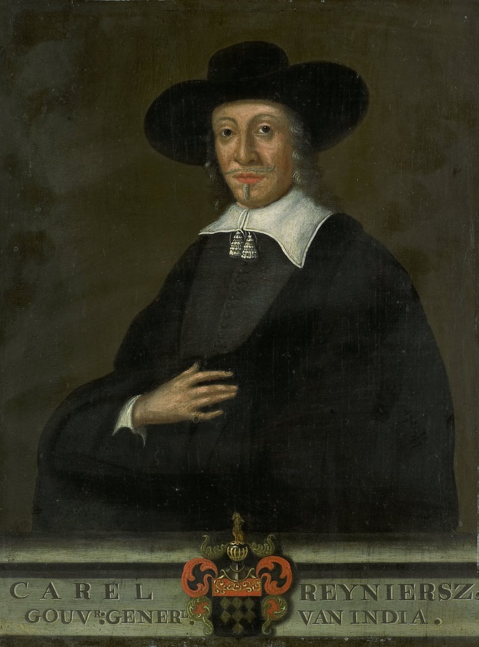 Karel Reyniersz, Holland Kelet-India főkormányzójának portréja alkotó: anonymous (copy after)