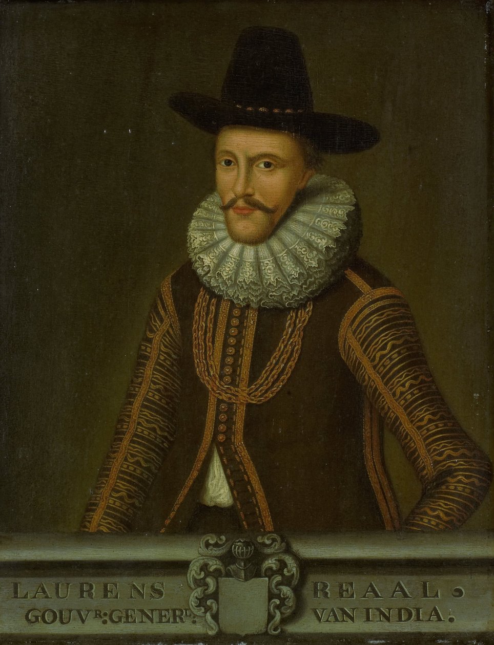Laurens Reael, Holland Kelet-India főkormányzójának portréja alkotó: anonymous (copy after)