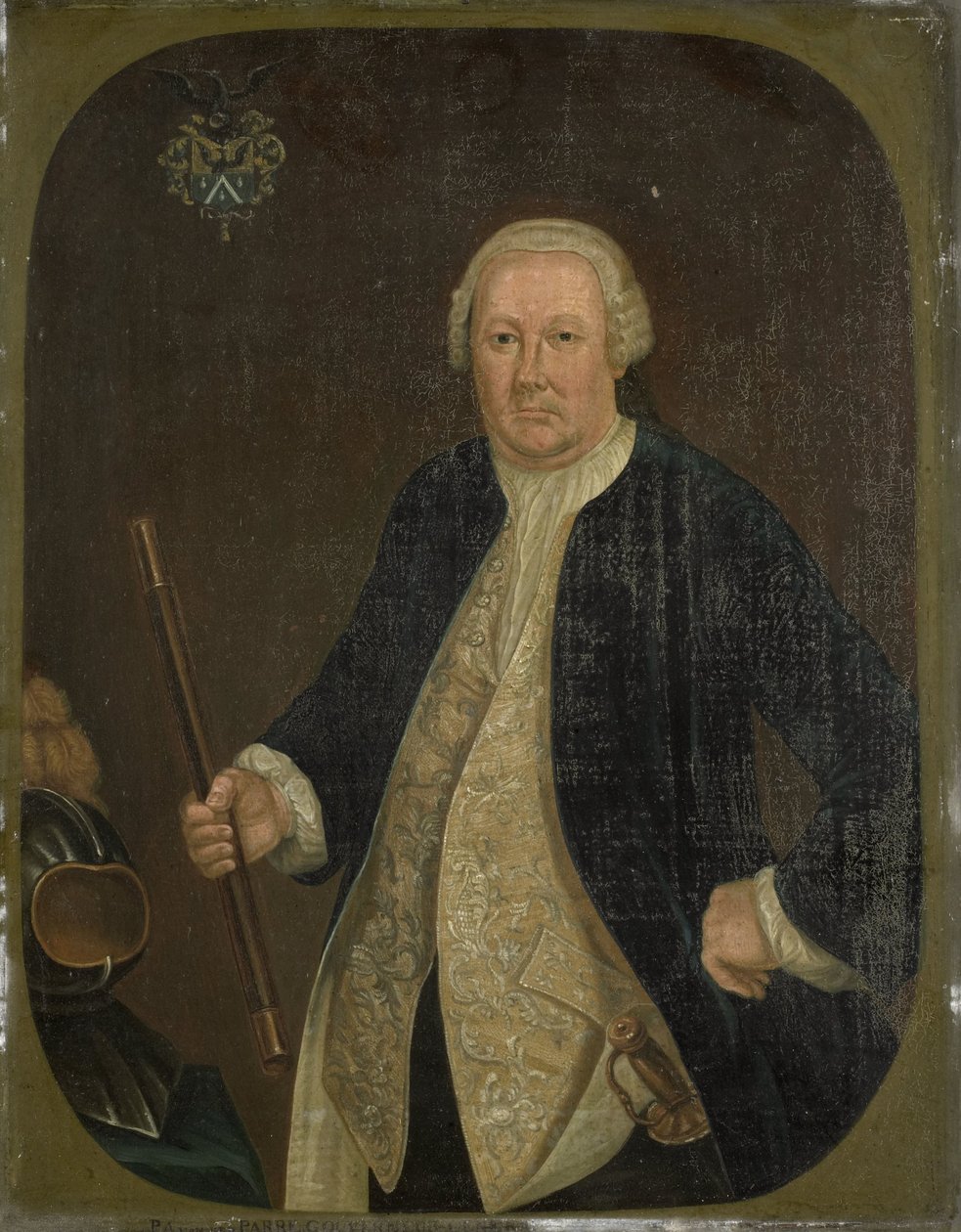 Petrus Albertus van der Parra, a Holland Kelet-Indiai Társaság főkormányzójának portréja alkotó: anonymous (copy after)