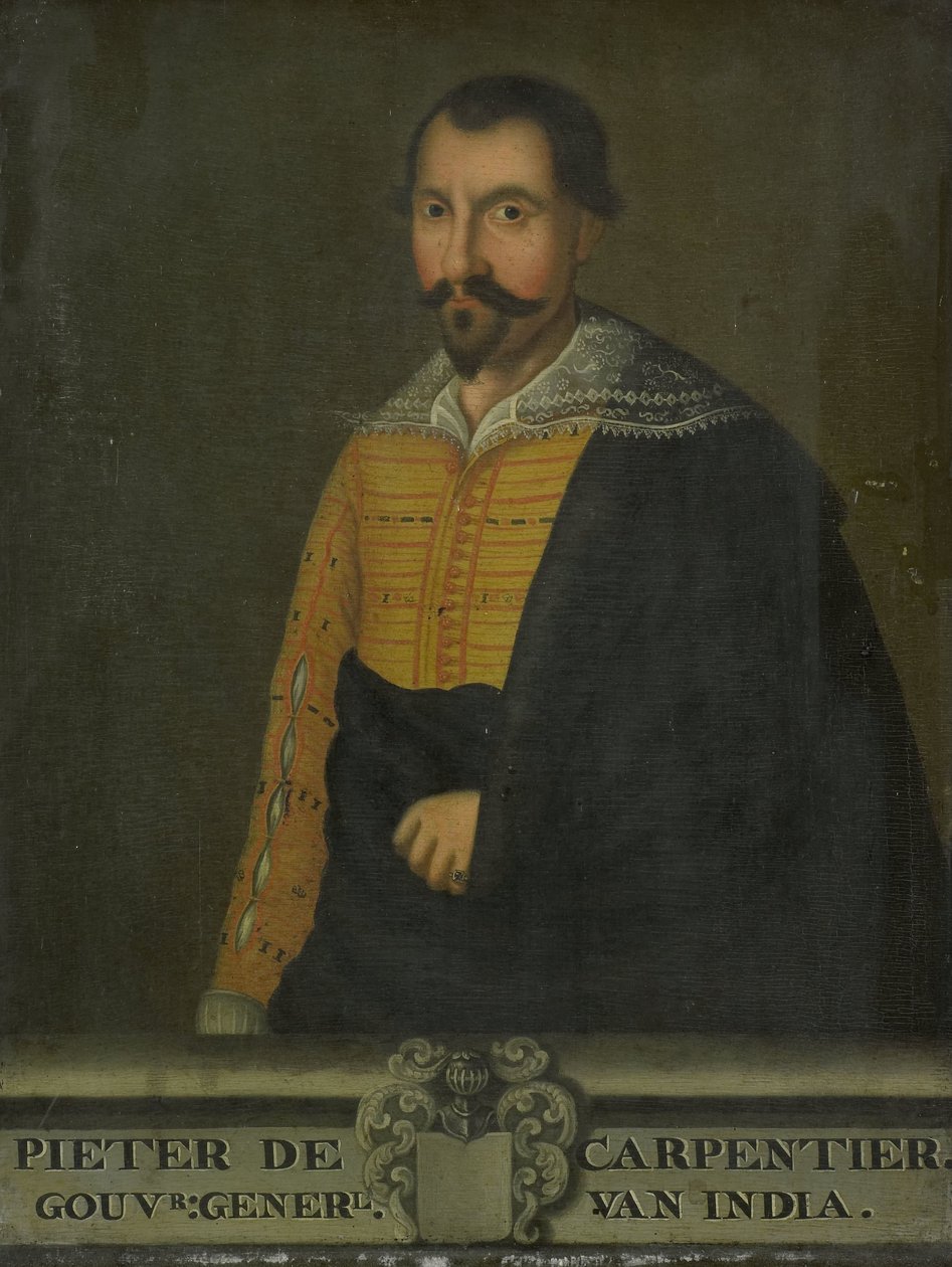 Pieter de Carpentier, Holland Kelet-India főkormányzójának portréja alkotó: anonymous (copy after)