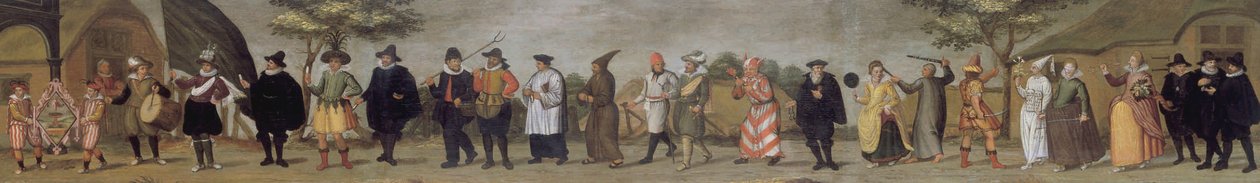 Holland: A Dordrecht Rederijkers Kamer de Fonteynisten allegorikus felvonulása alkotó: anonymous 
