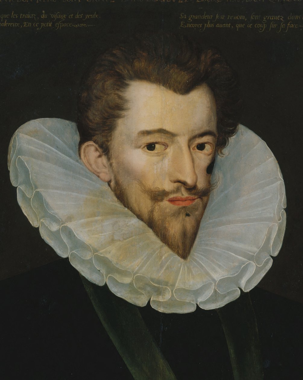 Francia: Henri Ier de Lorraine, duc de Guise, dit le Balafré (1550-1588) portréja.  I. Henrik lotaringiai herceg, Guise hercege. alkotó: anonymous 