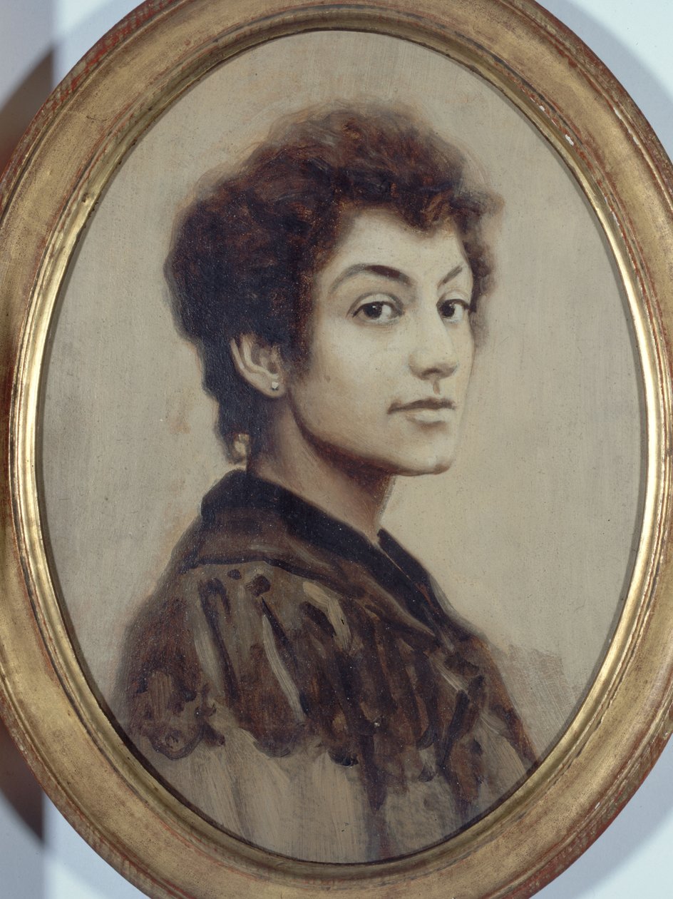 Francia: Portrait de Gabrielle Sand-Palazzi Gabrielle Sand-Palazzi portréja alkotó: anonymous 
