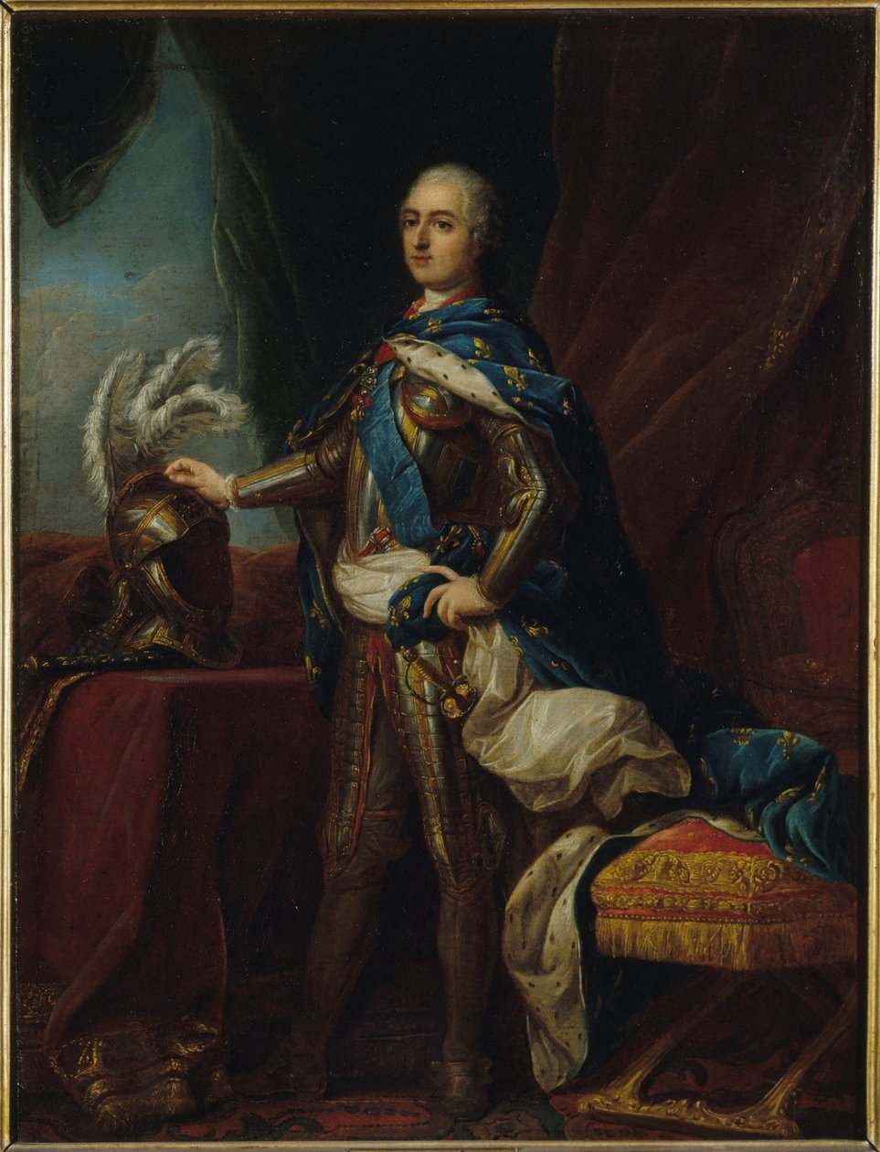 Francia: Portrait de Louis XV alkotó: anonymous 