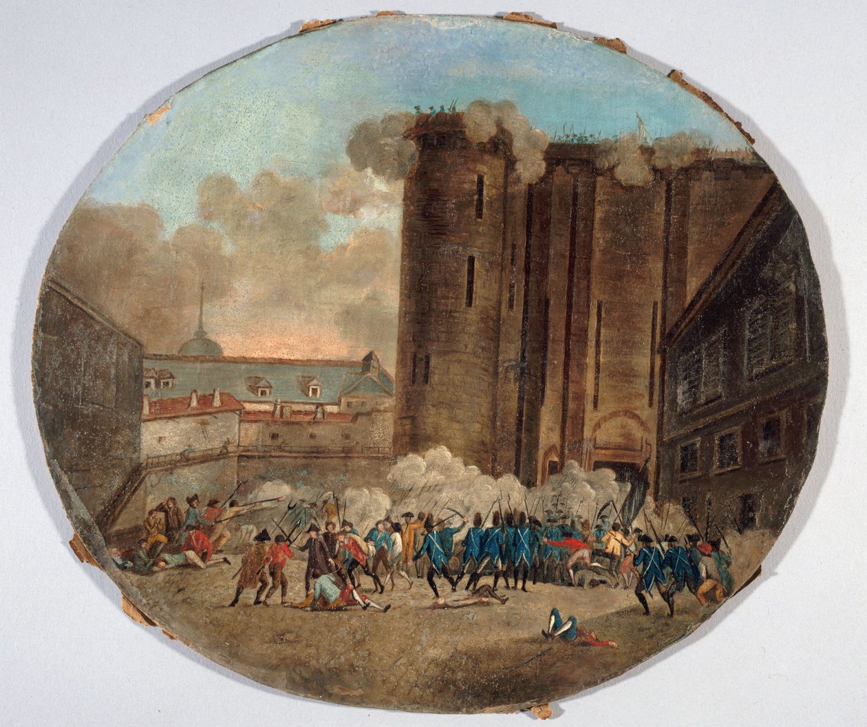 Francia: Prise de la Bastille, 1789. július 14. (P707-1) alkotó: anonymous 