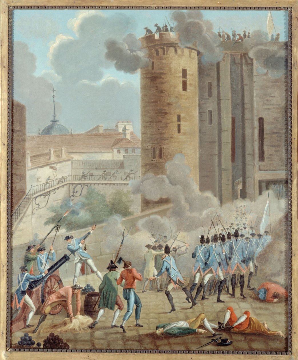 Francia: Prise de la Bastille, 1789. július 14. (P742) alkotó: anonymous 