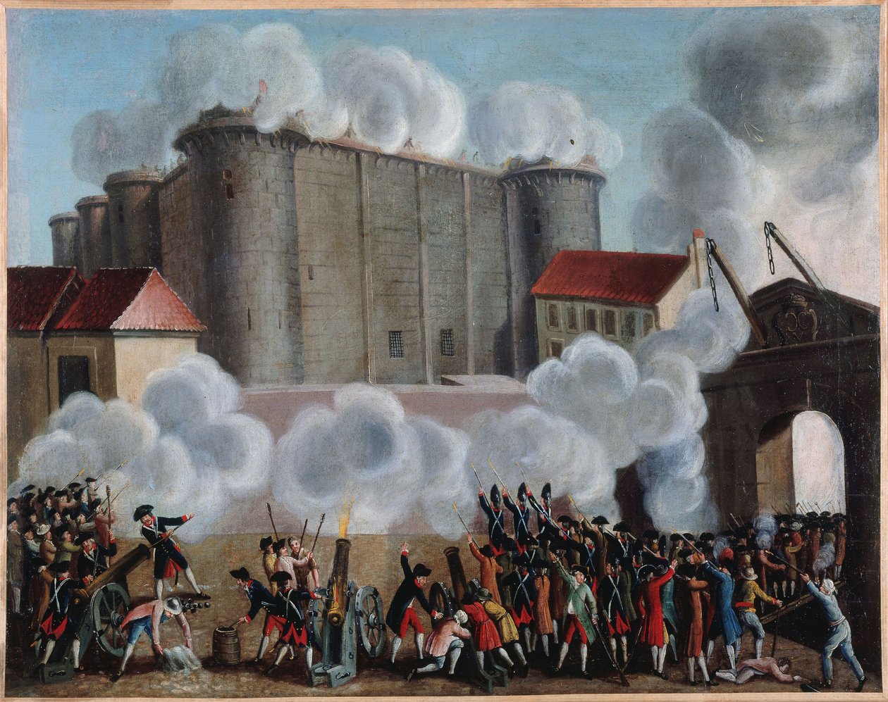 Francia: Prise de la Bastille, 1789. július 14. (P804) alkotó: anonymous 