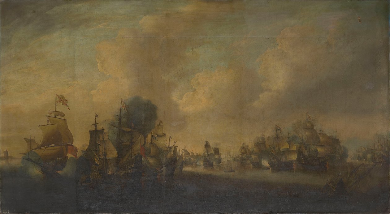 A Downs-i csata, 1639. október 21. alkotó: anonymous 