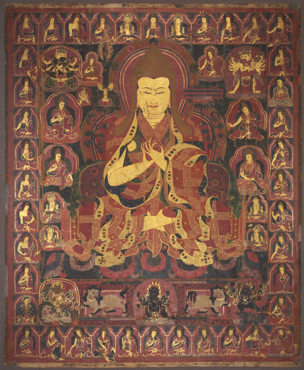 Tsong Khapa, a Geluk Rend alapítója alkotó: anonymous 