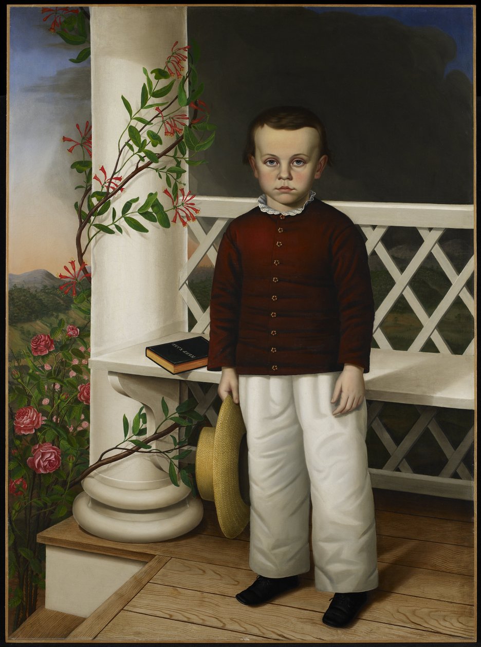 Egy fiú portréja alkotó: attributed to James B. Read