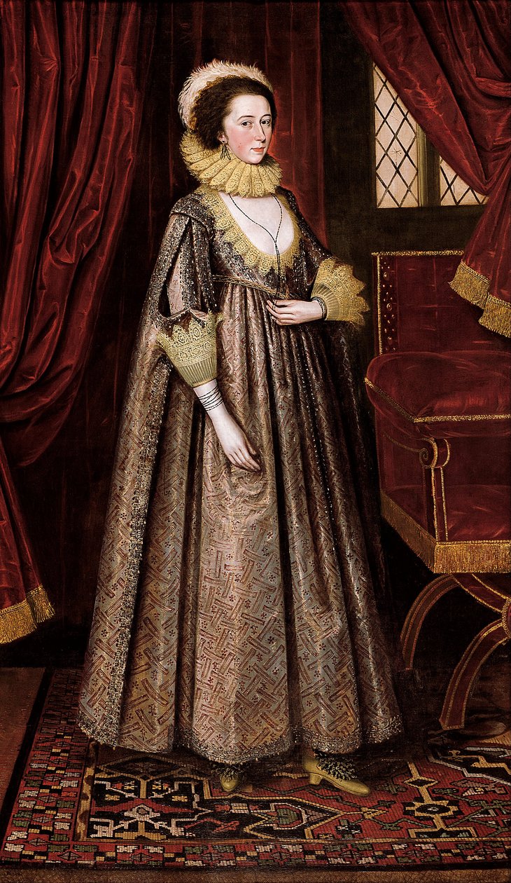 Magdalen Poultney, később Lady Aston alkotó: Marcus Garret Gheeraerts the Younger