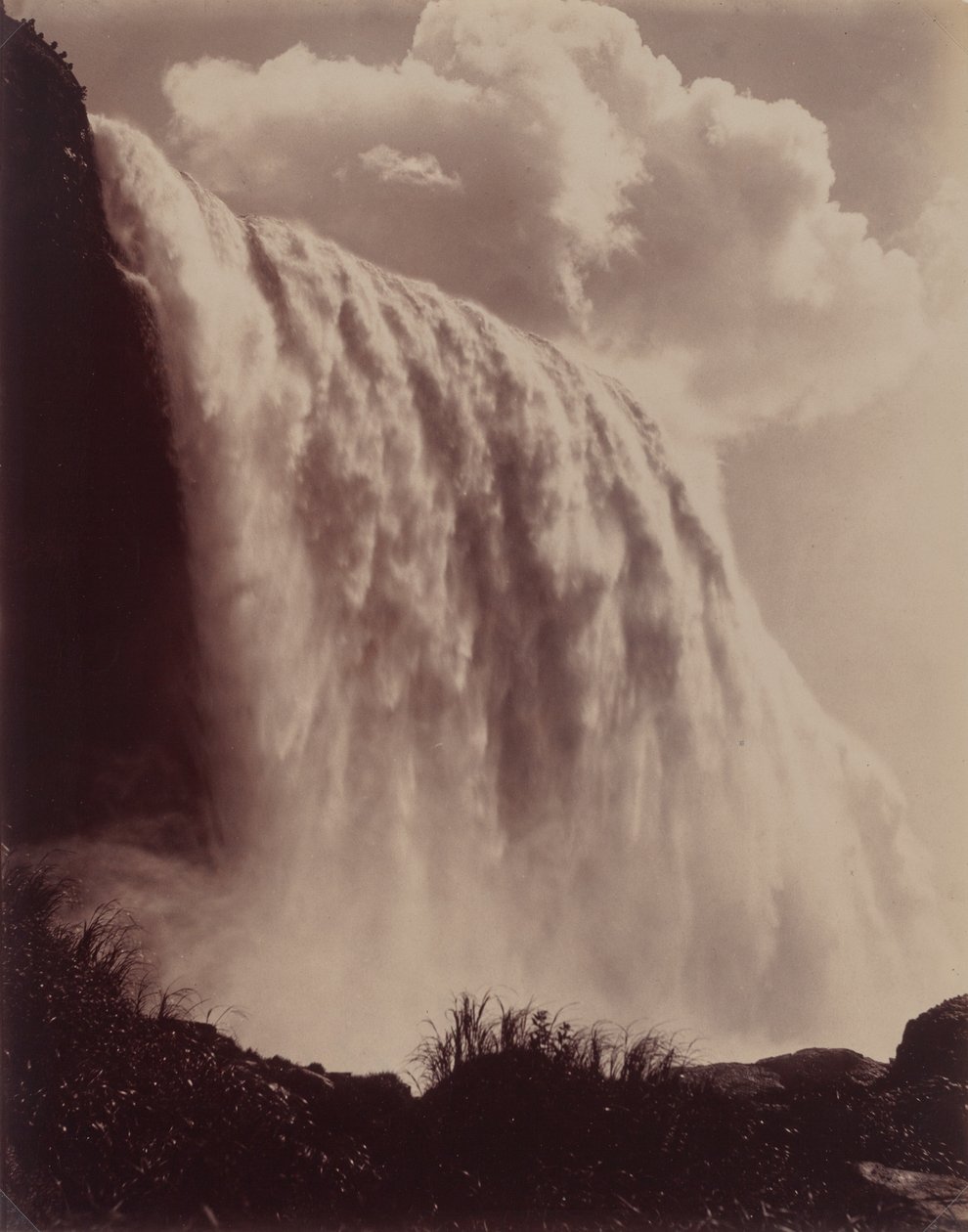 Niagara vízesés alkotó: attributed to Charles Bierstadt