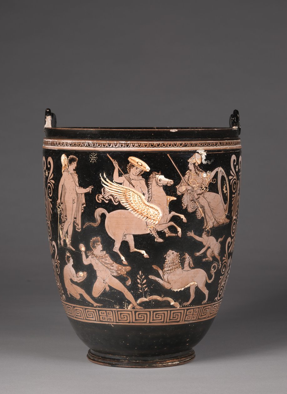 Apulian Situla, c. Kr.e. 350. alkotó: attributed to. Group of the Dublin