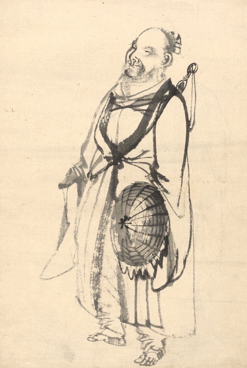 A Vándor Remete alkotó: attributed to Kono Bairei