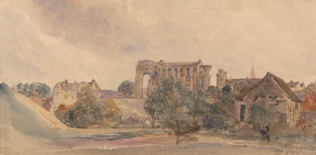 Malmesbury apátság alkotó: attributed to Peter DeWint