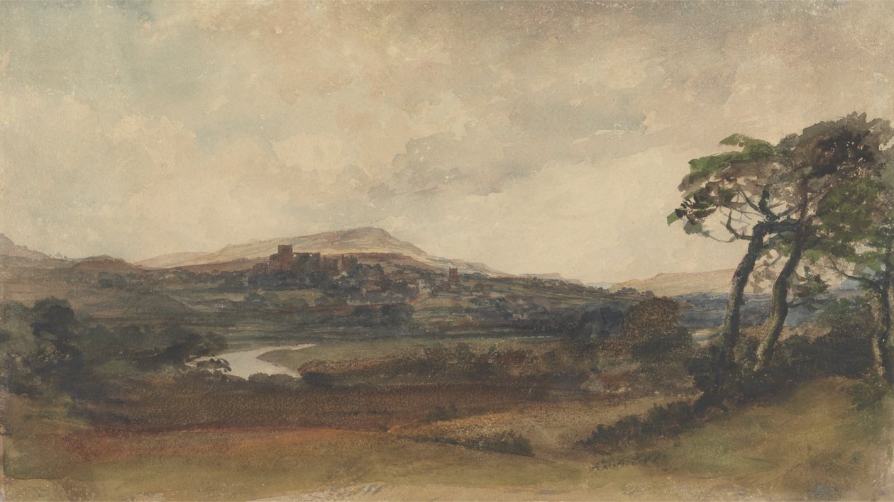 Middleham, Yorkshire alkotó: attributed to Peter DeWint