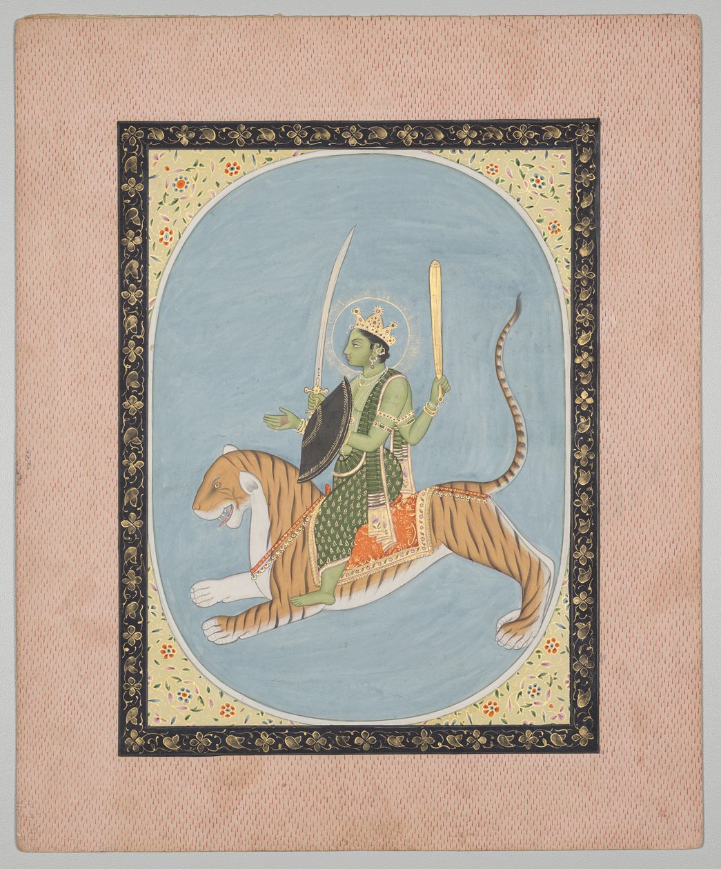 Mars, a Mandi Asztrológia sorozatból alkotó: attributed to Sanju