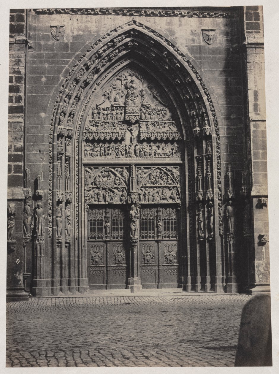 Bejárat, St. Lorenz katedrális, Nürnberg alkotó: attributed to Schrag