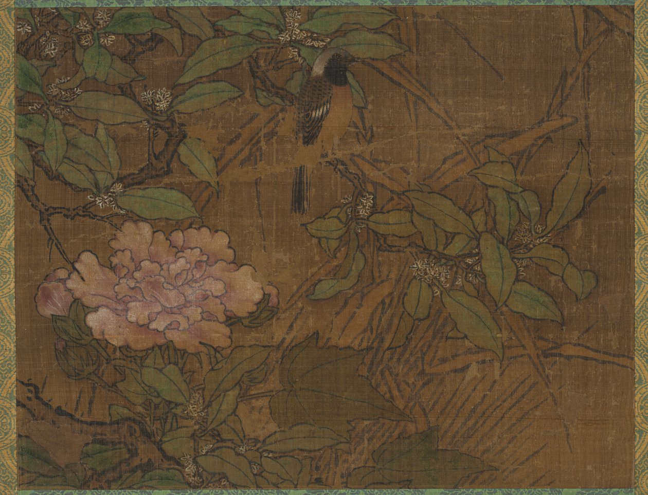 Madarak és virágok alkotó: attributed to Sesshū Tōyō