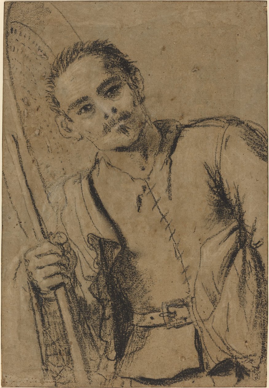 Gabonakereskedő alkotó: called Guercino Giovanni Francesco Barbieri