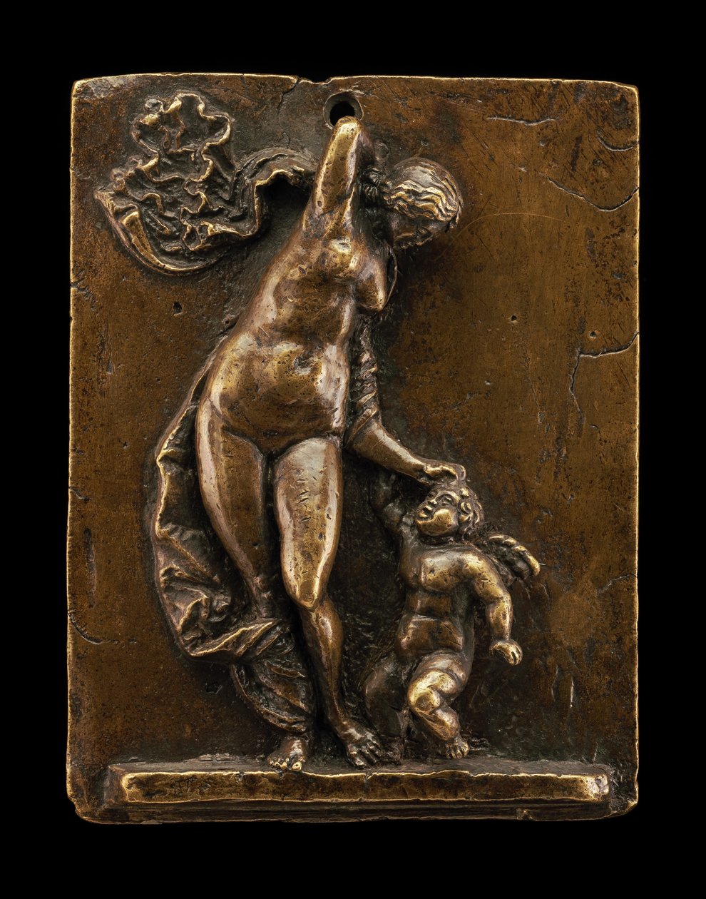 Vénusz fenyítő Ámor alkotó: called Riccio Andrea Briosco