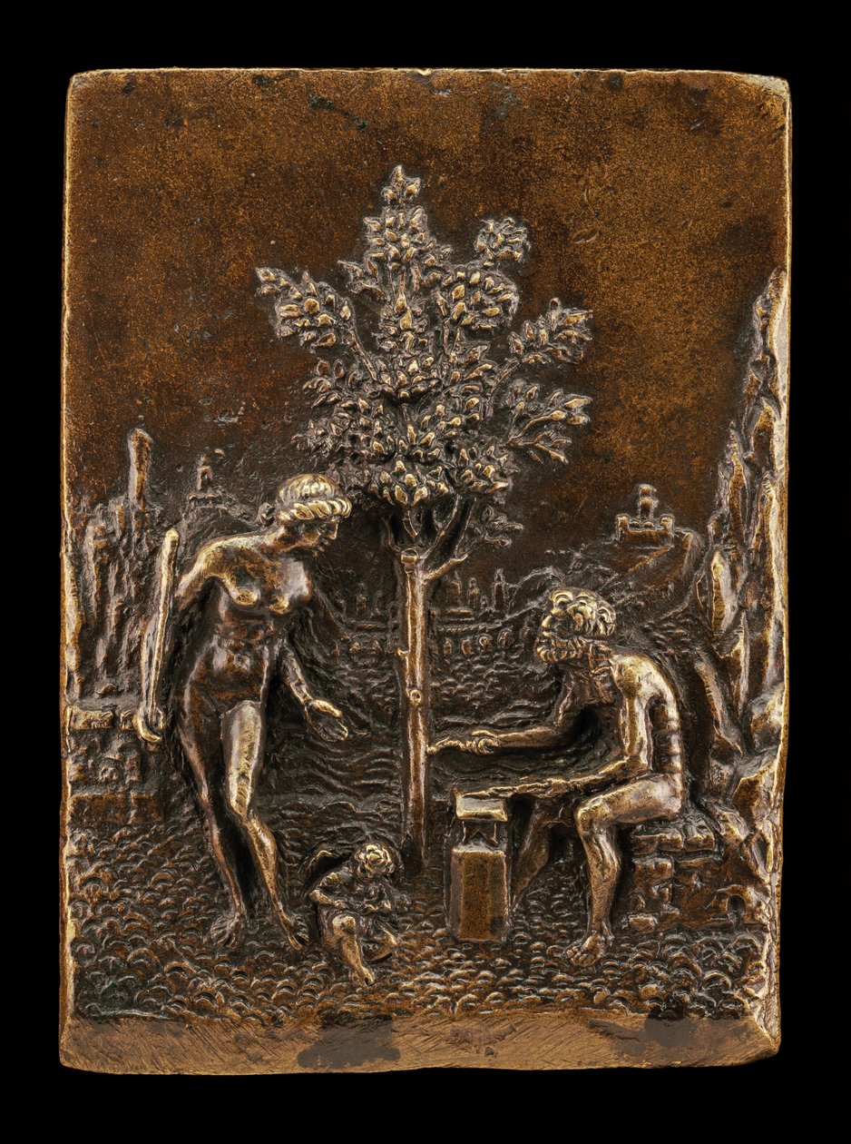 Vénusz, Ámor és Vulkán alkotó: called Riccio Andrea Briosco