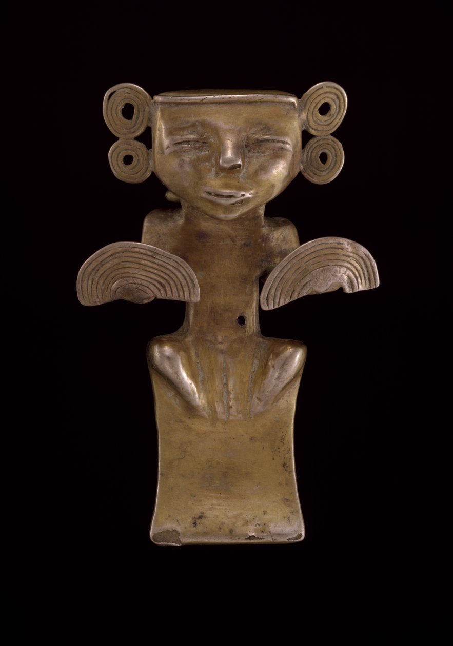 Nyitott hátú figurális medál alkotó: civilization Quimbaya