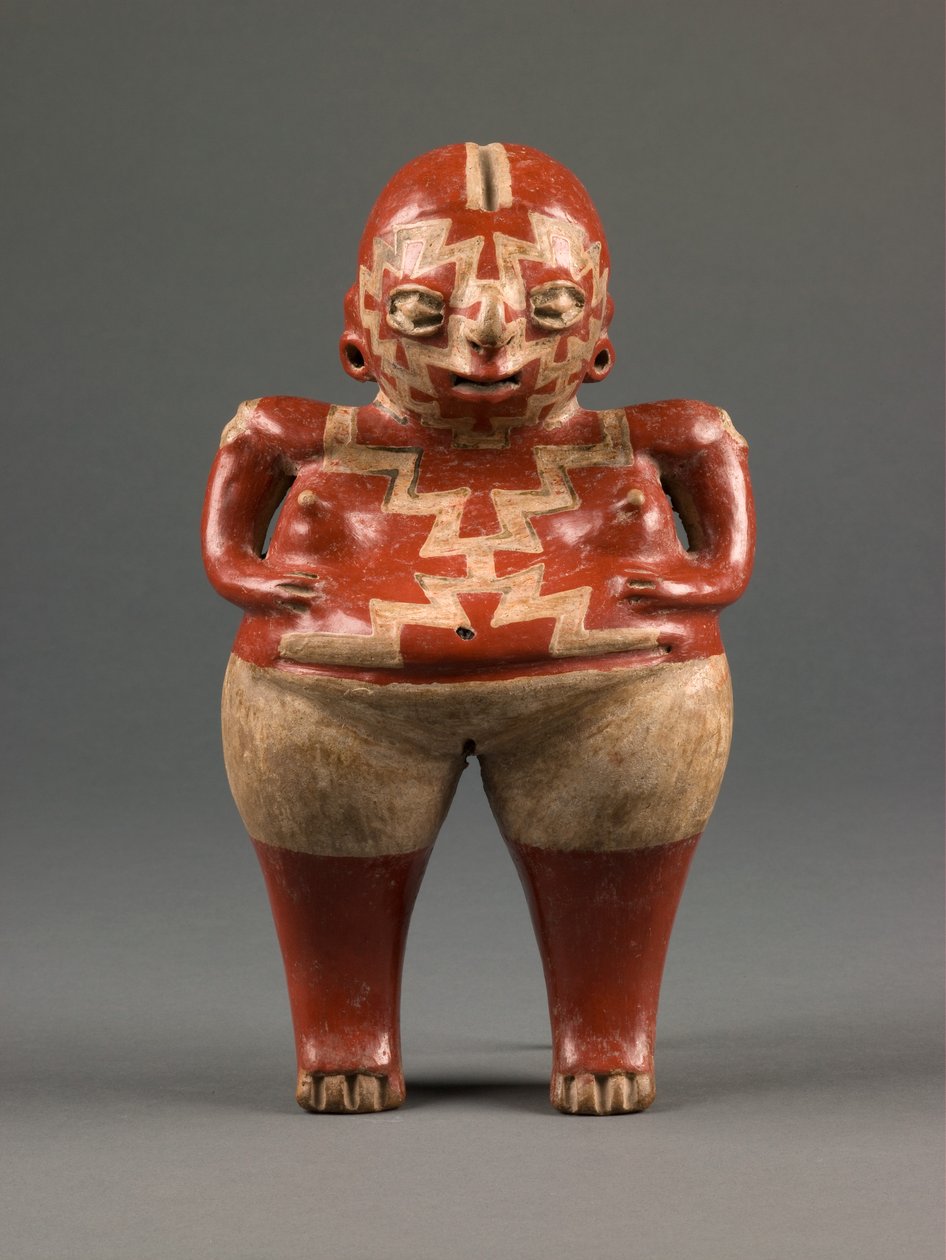 Női alak, késő formatív időszak, Kr.e. 500-0 körül (kerámia) alkotó: culture Chupícuaro